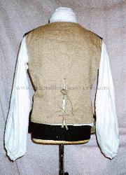 18th Century Small Clothes, Waistcoat Back