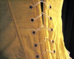 Victorian Corset - Lacing detail