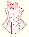 Victorian corset from an extant garment