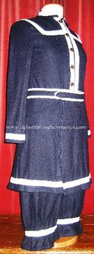 19th Century (Victorian) Girl's Swimming Costume