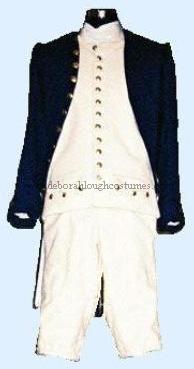 1805 Royal Navy Midshipman Uniform