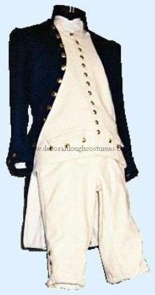 1805 Royal Navy Midshipman Uniform