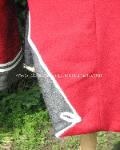 19th century style coatee, for LARP - turnback detail