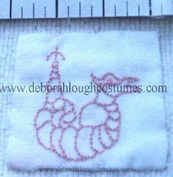 17th century hand embroidery